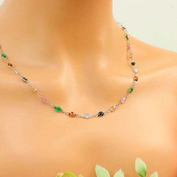 "New Beautiful Design Necklace Chain for Women/Girls, Gift, N797 - Picture 5 of 10